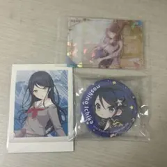プロセカ　星乃一歌　缶バッジ　カード　セット