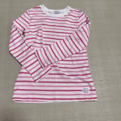 miki house ストライプ 長袖カットソー 120