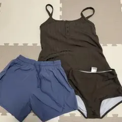 5/1まで出品⚠️最終値下げ‼️チャオパニックティピーランダムリブヘンリーキャミ水着