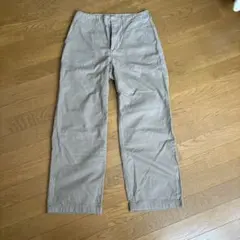 GU ワイドパンツS ベージュ 美品