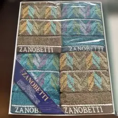ZANOBETTI タオルセット 4枚組　タオルハンカチ