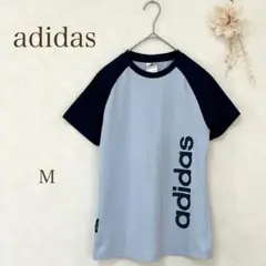 【adidas 】Tシャツ 半袖　アディダス スポーツ　　タグに記入有り