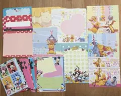 プーさん ミッキー ミニー バインダー シール帳 2個セット 即購入可
