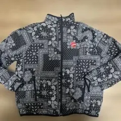 CHILLAX リバーシブル ボアフリースジャケット ペイズリー柄 総柄Mサイズ