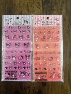 サンリオタイルシール❣️クロミ❣️マイメロディ❣️2枚セット❣️