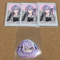 にじさんじ　梢桃音　チェキ・ステッカー