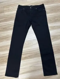 試着のみ　ヌーディジーンズ　ブラック　W31 l32 Nudie Jeans