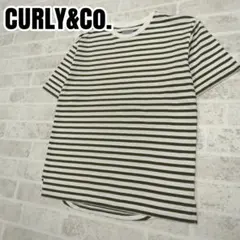 CURLY&Co. 　ボーダーTシャツ　サイズ1　メンズのサムネイル