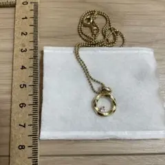 ネックレス　ゴールド　リング