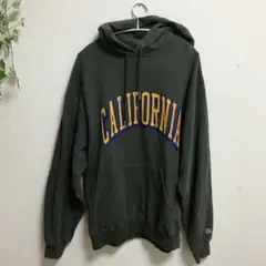 パーカー　レディース　XL 深緑　イエロー　黄　メンズ　フード付パーカ　グリー