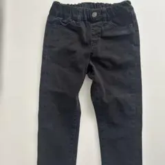UNIQLO ストレッチ　ズボン　黒　110