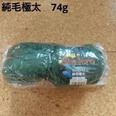 ダルマ（横田）　シャレロ　純毛極太　1玉＋34g　カラー206ダークグリーン