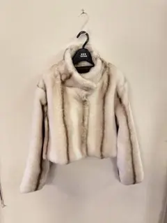 iseeroom ファーコート　ホワイト