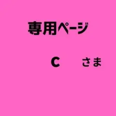 C 様　専用ページ　10セット