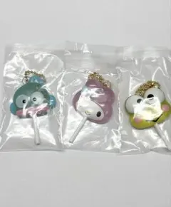 サンリオ カラフルキャンディチャーム　マイメロ ハンギョドン けろっぴ