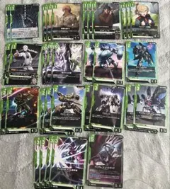 ガンダムカードゲーム GD05 水星の魔女 デッキパーツまとめ売り 4コン