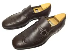 サルヴァトーレフェラガモ ウィングチップガンチーニビットローファー 25cm