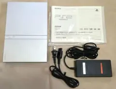 シ*ん様 PlayStation2 PS2 本体 シルバー 電源アダプタ付 ジャ