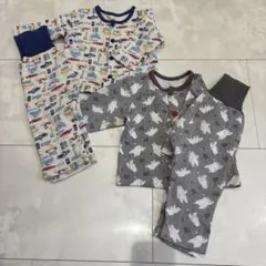 キルティングパジャマ2点セット100cm