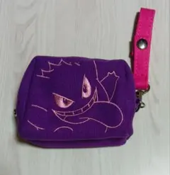 ゲンガー ミニポーチ ストラップ付き ポケモン ポケットモンスター