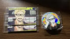 ハイキュー　ウエハース6 ポートレートシャイニー缶バッジ　月島蛍