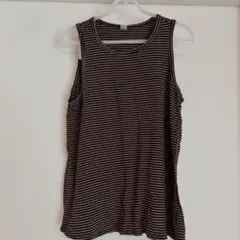 美品✨️OLD NAVY ストライプ タンクトップ 【M】海外古着 シンプル