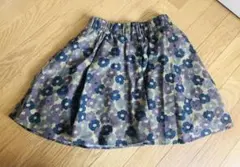花柄 迷彩柄 カモ柄 フレアスカート