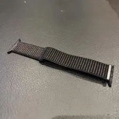 Apple Watch用 ブラック ナイロンバンド