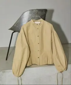 BELPER ベルパー gathered nylon shirt ナイロンシャツ - メルカリ