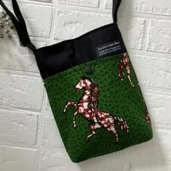 スマホショルダーバック　サコッシュハンドメイド　2055