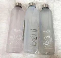 スヌーピー タイムマーカー付き ウォーターボトル 1000ml 水筒3個セット
