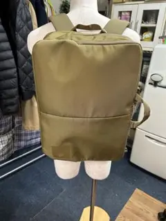 THE NORTH FACE backpack カーキ　3way 美品