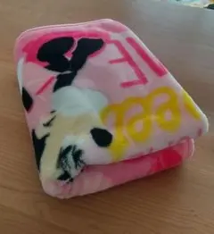 ミニーマウス ブランケット ピンク
