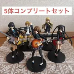 けいおん!! SQフィギュア 5 体セット けいおん プレミアムフィギュア SQ フィギュア 平沢唯 秋山澪