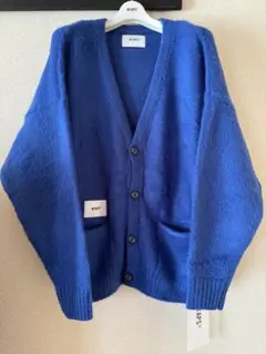 極美品 24AW WTAPS カーディガン ブルー　Lサイズのサムネイル
