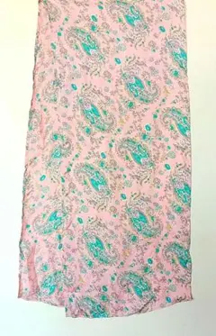 新品＊DURAS＊デュラス＊ペイズリー柄シフォンストール＊スカーフ＊バンダナのサムネイル