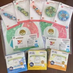 ポケモン 一番くじハンドタオル ラバーチャームセット 9点 - メルカリ