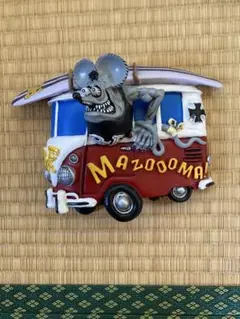 Rat Fink MAZOODOMA サーフバス 壁掛けのサムネイル