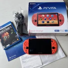 ⭐︎美品⭐︎PS Vita 2000 Neon Orange Wi-Fi 本体