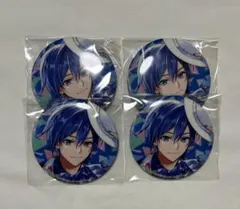 プロセカ KAITO コネクトライブ 缶バッジ 4周年 75mm 2点 オサム