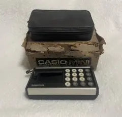 希少 CASIO MINI Electric calculator 箱、ケース - メルカリ