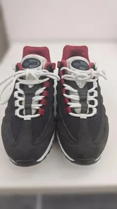 【希少カラー】NIKE エアマックス95 GS 24cm ブラック×レッド