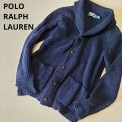 ポロ　POLO RALPH LAUREN コットン ショールカラー カーディガンのサムネイル