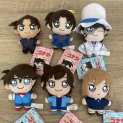 名探偵コナン　コナン 灰原哀 安室透　セガラッキーくじぬいぐるみ 名探偵コナン コナン 灰原哀 安室透 セガラッキーくじぬいぐるみ