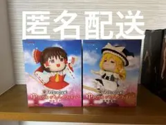 東方Project ゆっくり風デフォルメフィギュア　魔理沙　霊夢　2点セット
