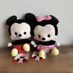 ディズニー ミッキー・ミニー ぬいぐるみセット