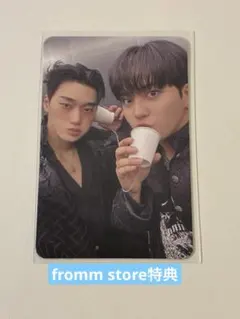 ATEEZ サン＆ジョンホ fromm store特典 ユニットトレカ