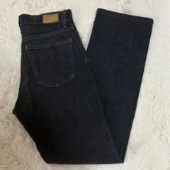 【マーガレットハウエル×エドウィン】27×31　ストレートデニ　ブラック　日本製