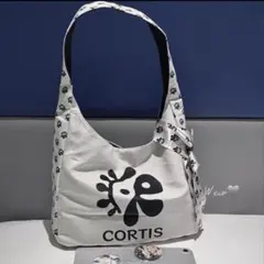 CORTIS ロゴ　トートバッグ　ホワイト