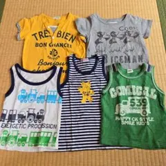 半袖Tシャツ、タンクトップ　セット